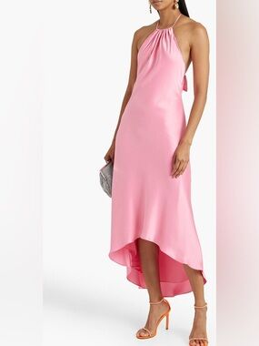 Alice + Olivia | Dresses | Nwt Alice Olivia Hannah Halter Maxi Dress 2 |  Poshmark